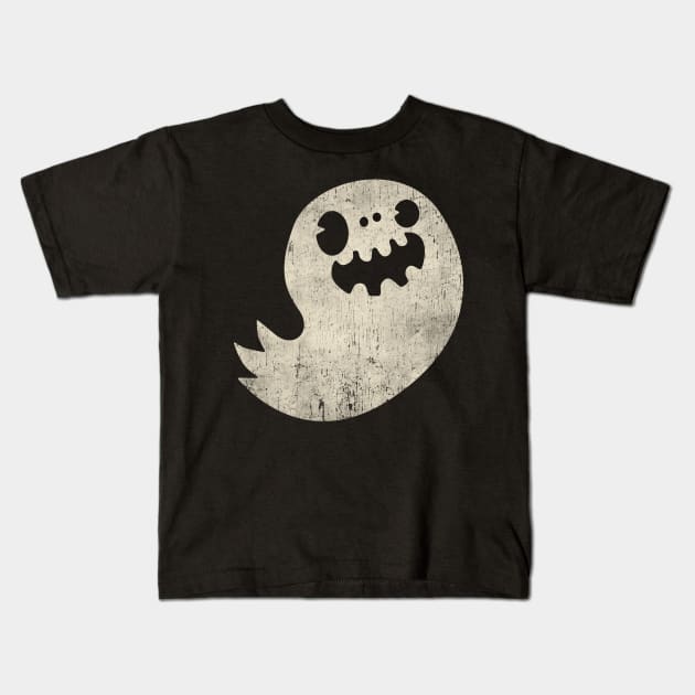 Ghost Boy Kids T-Shirt by WizzKid